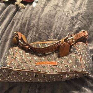 Brown Monogram Shoulder Bag